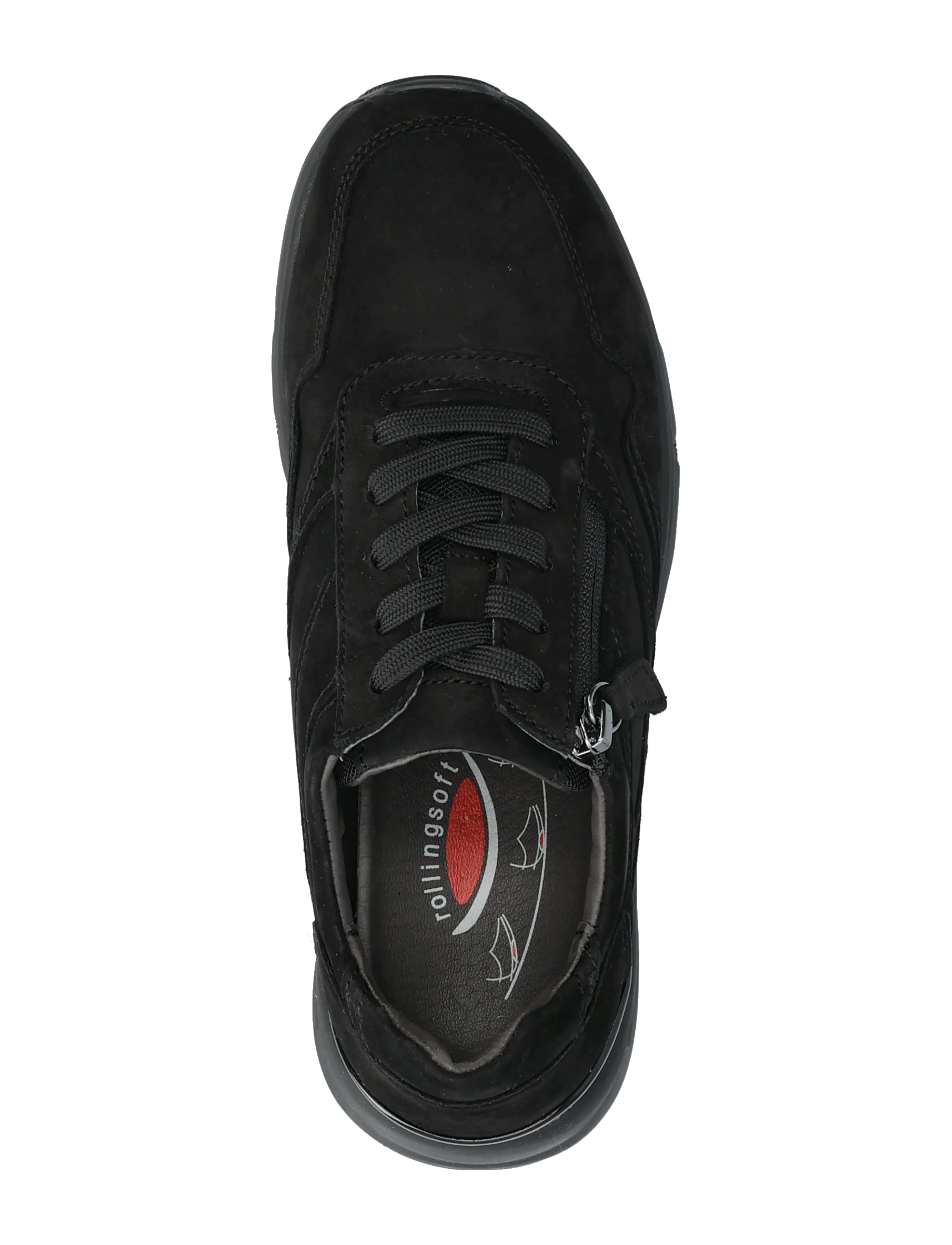 Gabor - rollingsoft sneaker - baskets basses - black - 3