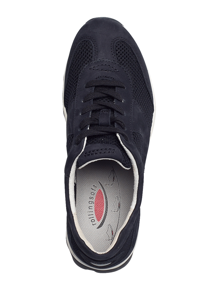 Gabor - rollingsoft sneaker - låga sneakers - dark blue - 3