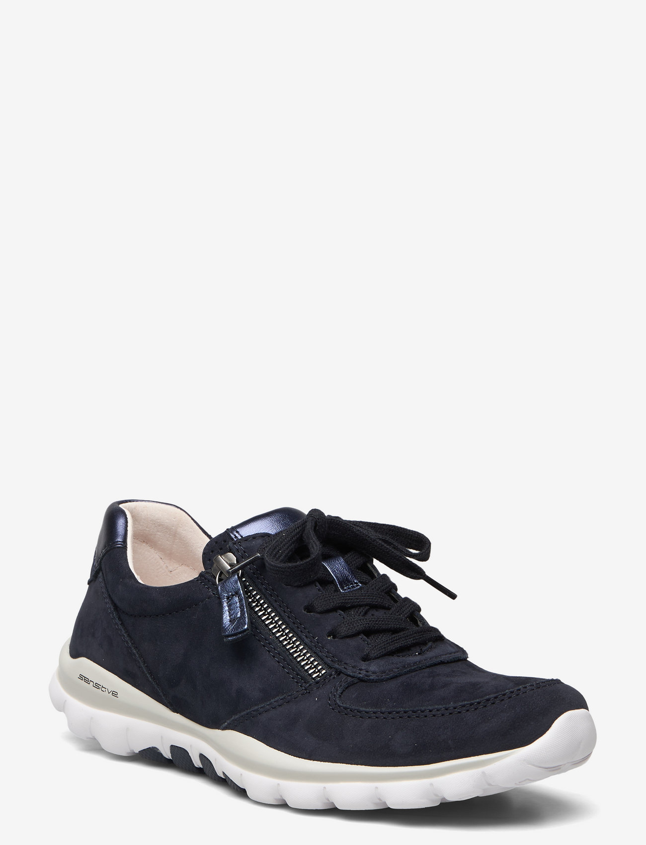 Gabor - rollingsoft sneaker - low top sneakers - blue - 0