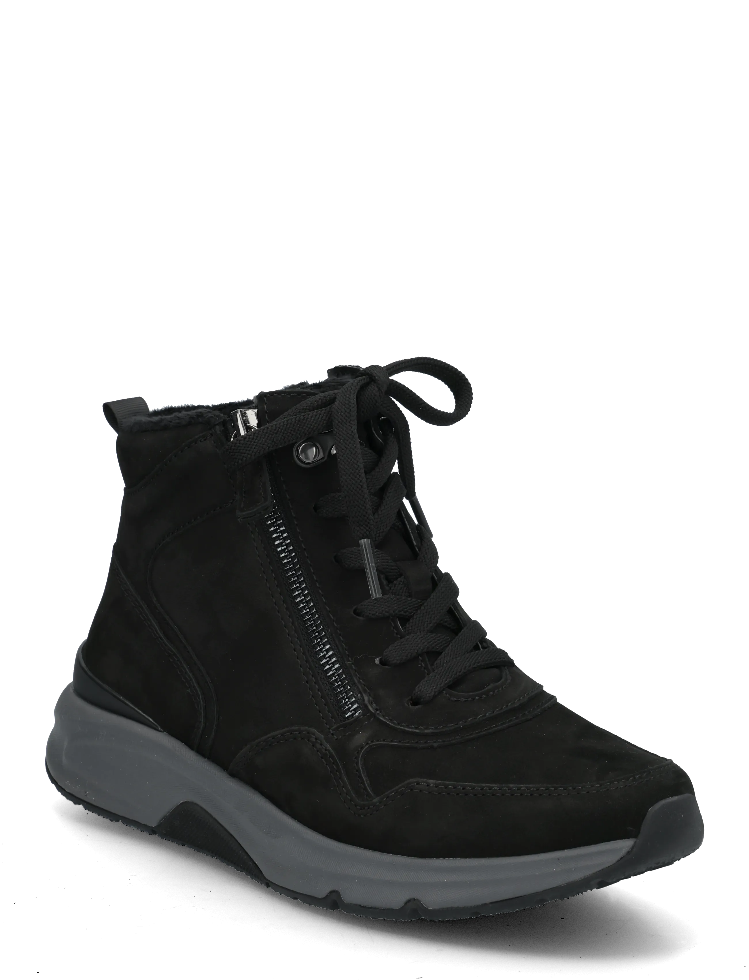 Gabor rollingsoft laced ankle boot - Sneakers - BLACK / black