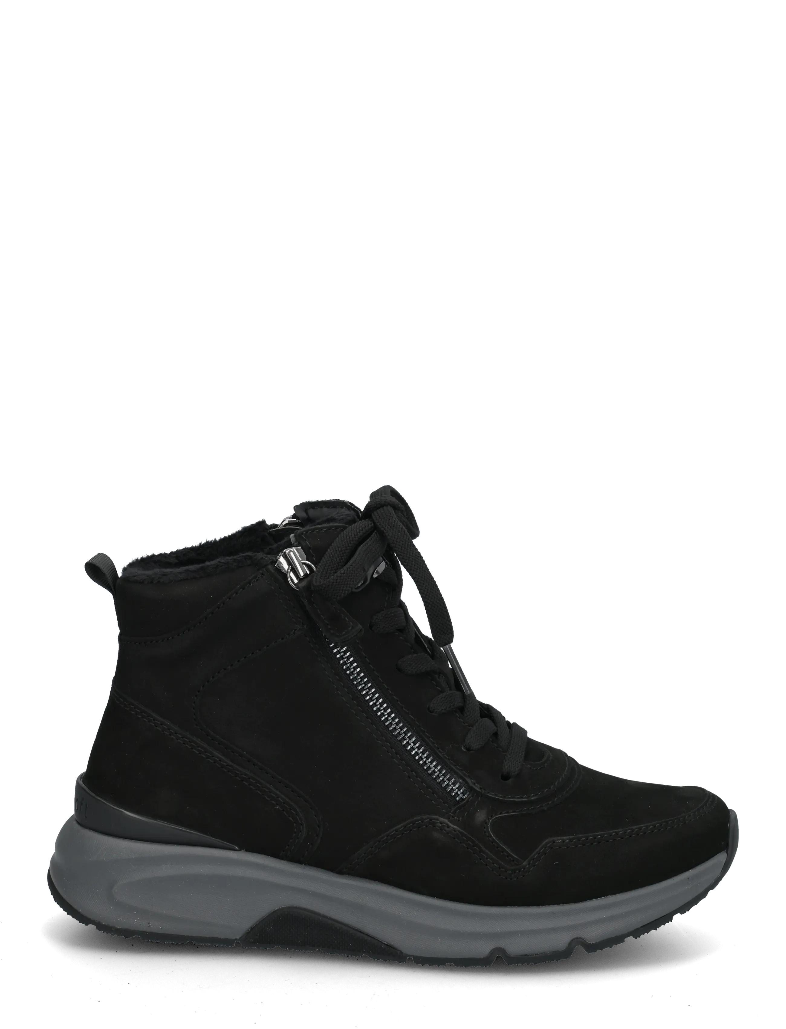Gabor - rollingsoft laced ankle boot - kängor - black - 2