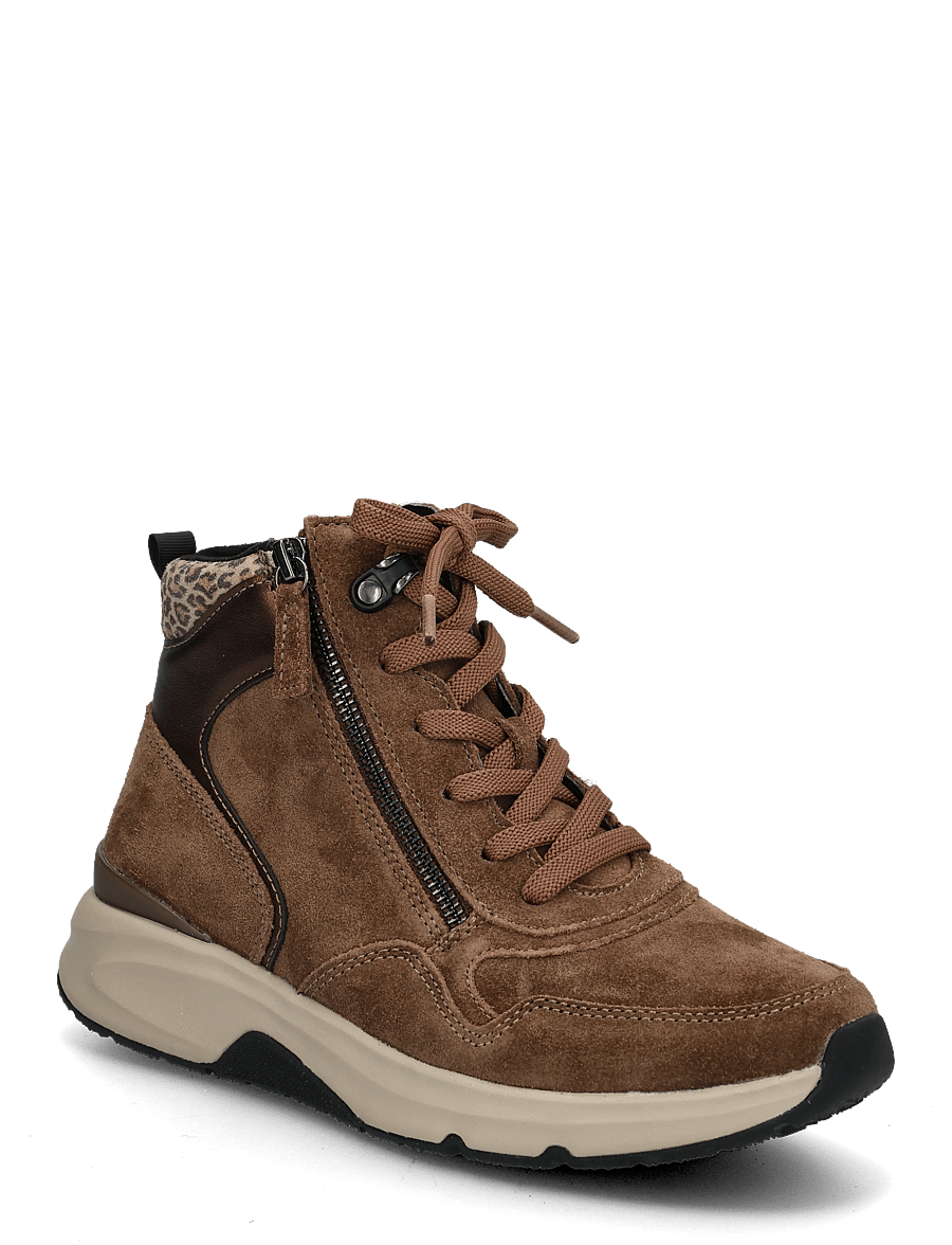Gabor - rollingsoft laced ankle boot - paeltega saapad - cognac - 0