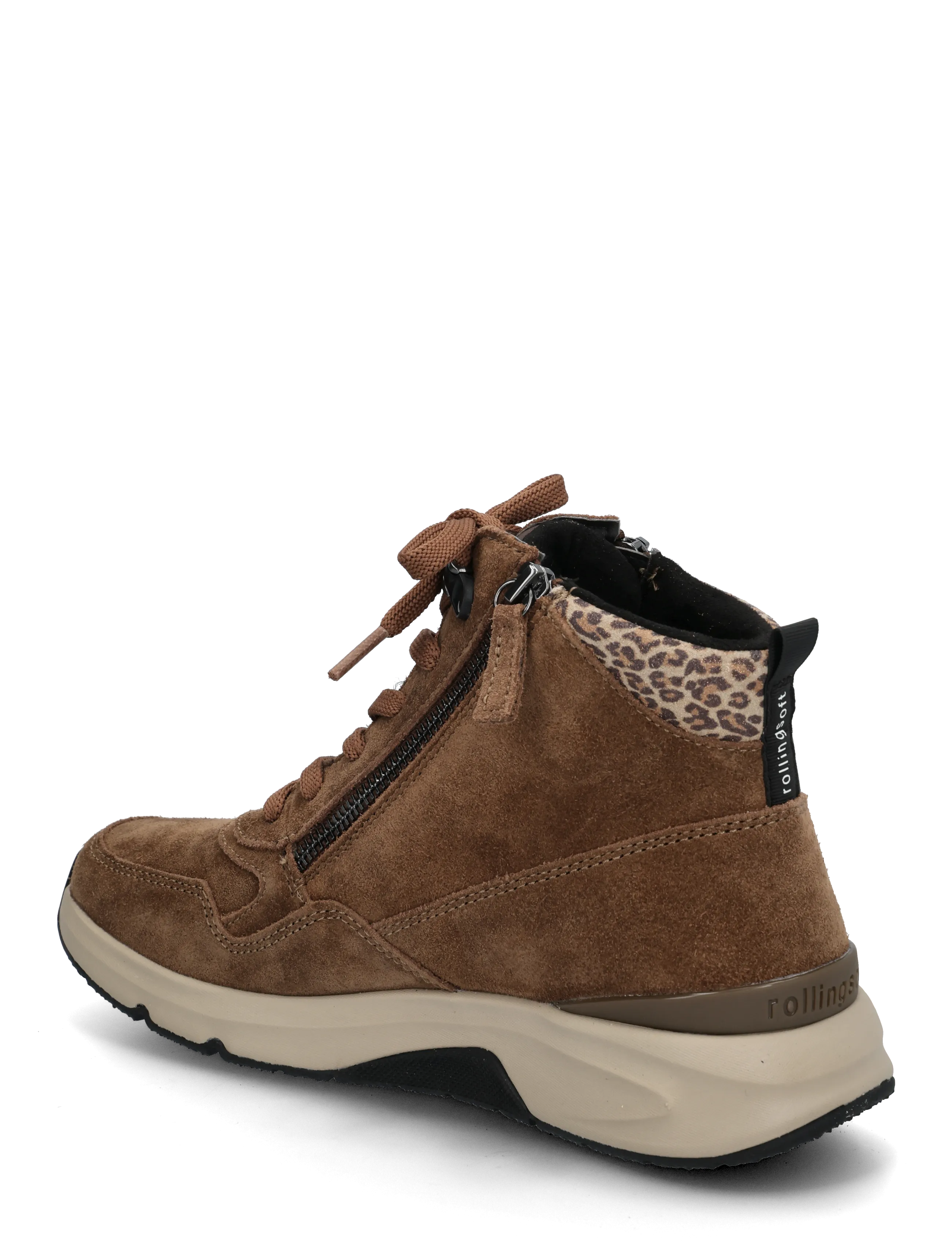Gabor - rollingsoft laced ankle boot - paeltega saapad - cognac - 1