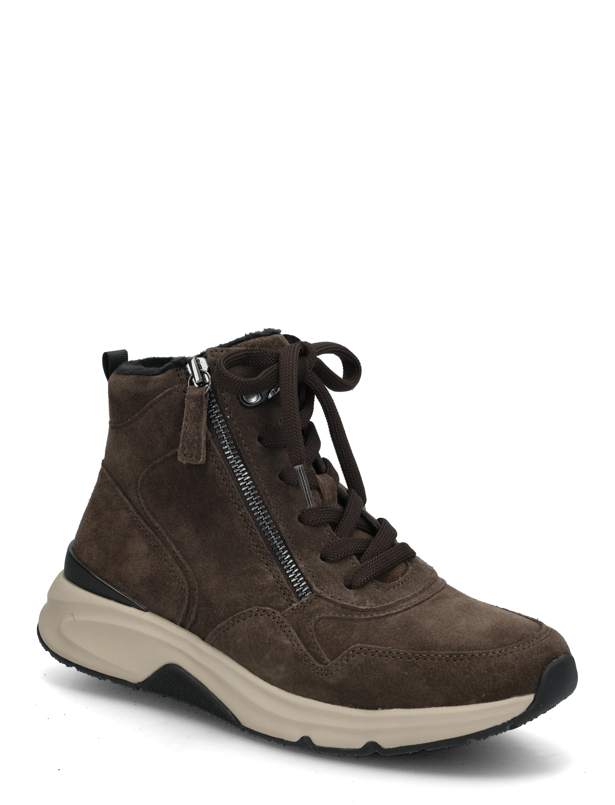 Gabor rollingsoft laced ankle boot - Schuhe - DARK BROWN / brown