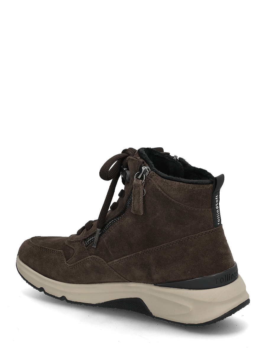 Gabor - rollingsoft laced ankle boot - paeltega saapad - dark brown - 1