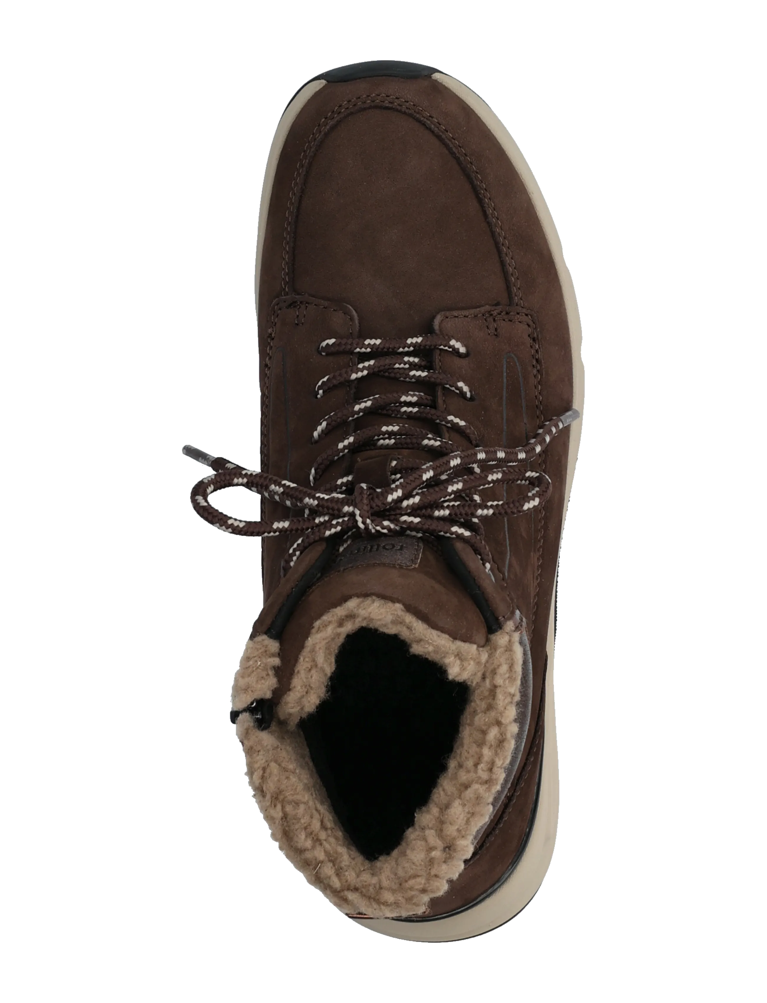 Gabor - rollingsoft laced ankle boot - flache stiefeletten - dark brown - 3