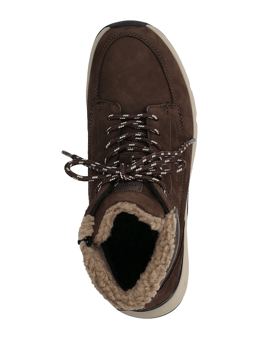 Gabor - rollingsoft laced ankle boot - flache stiefeletten - dark brown - 3