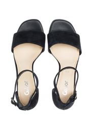 Gabor - Ankle-strap sandal - sandaler med hæl - black - 5