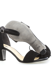 Gabor - Ankle-strap sandal - sandaler med hæl - black - 8