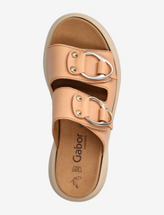 Gabor - Slip-in - flat sandals - brown - 3