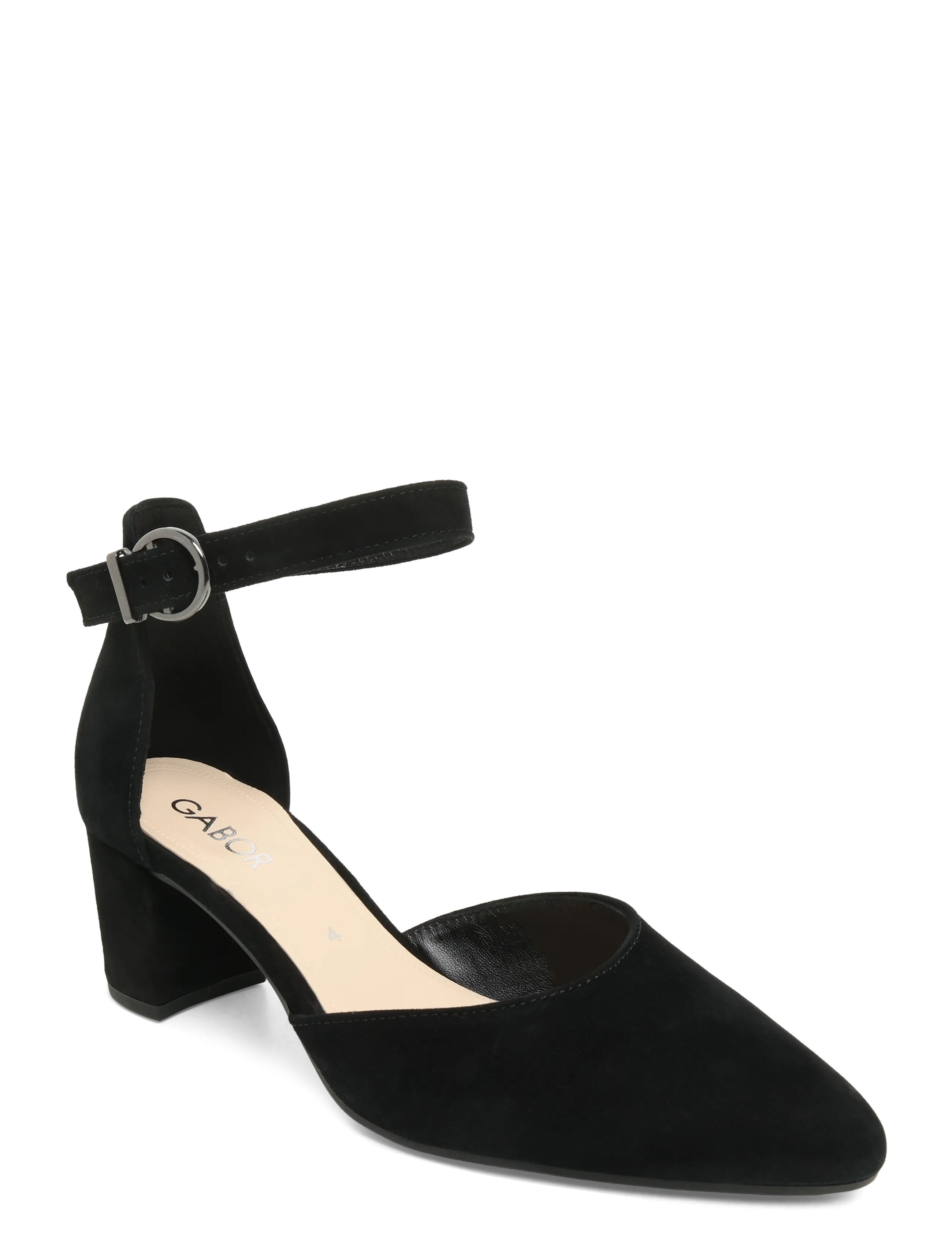 Gabor Ankle-Strap Pumps, 36, Heels, Schwarz - Frauen
