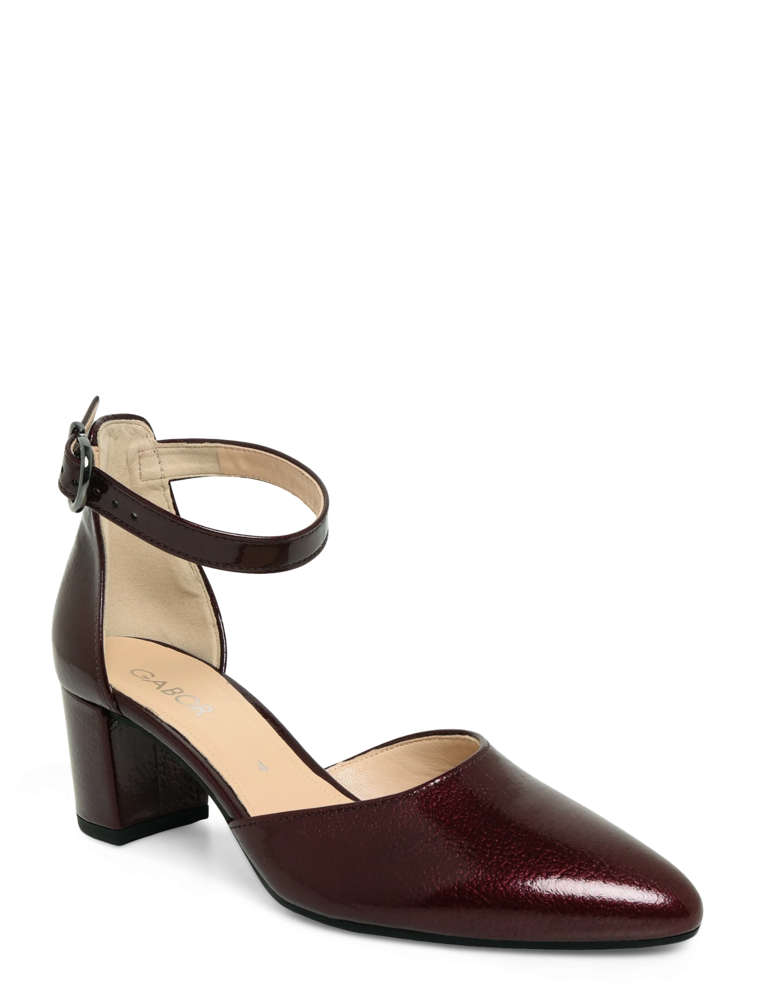 Gabor Ankle-Strap Pumps, 35.5, Heels, Burgunderrot - Frauen