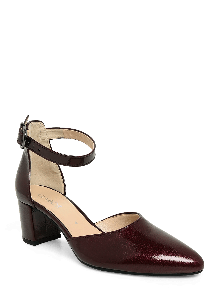 Gabor - Ankle-strap pumps - pumps - bordeaux - 0
