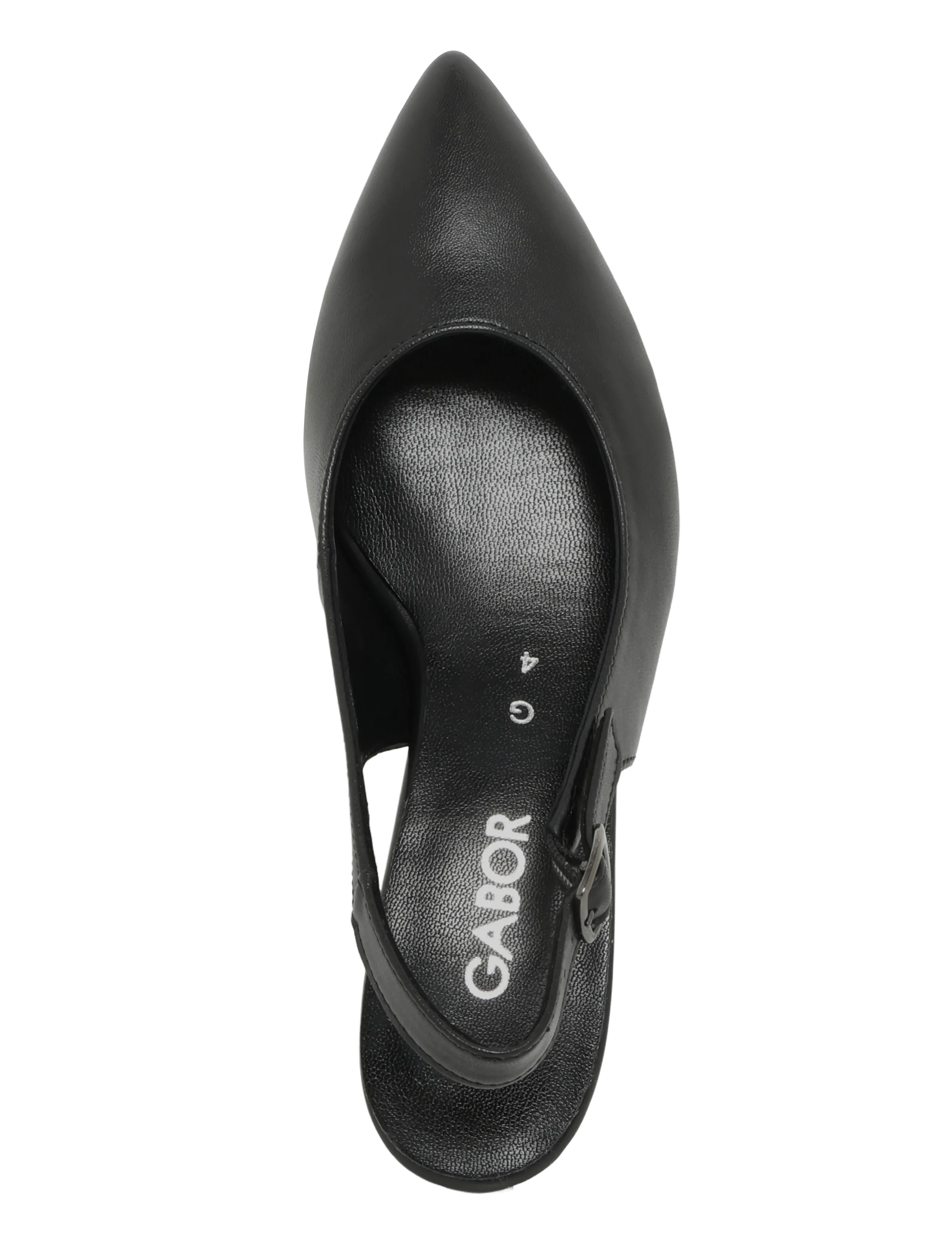 Gabor - Slingback - slingbacks med hæle - black - 3