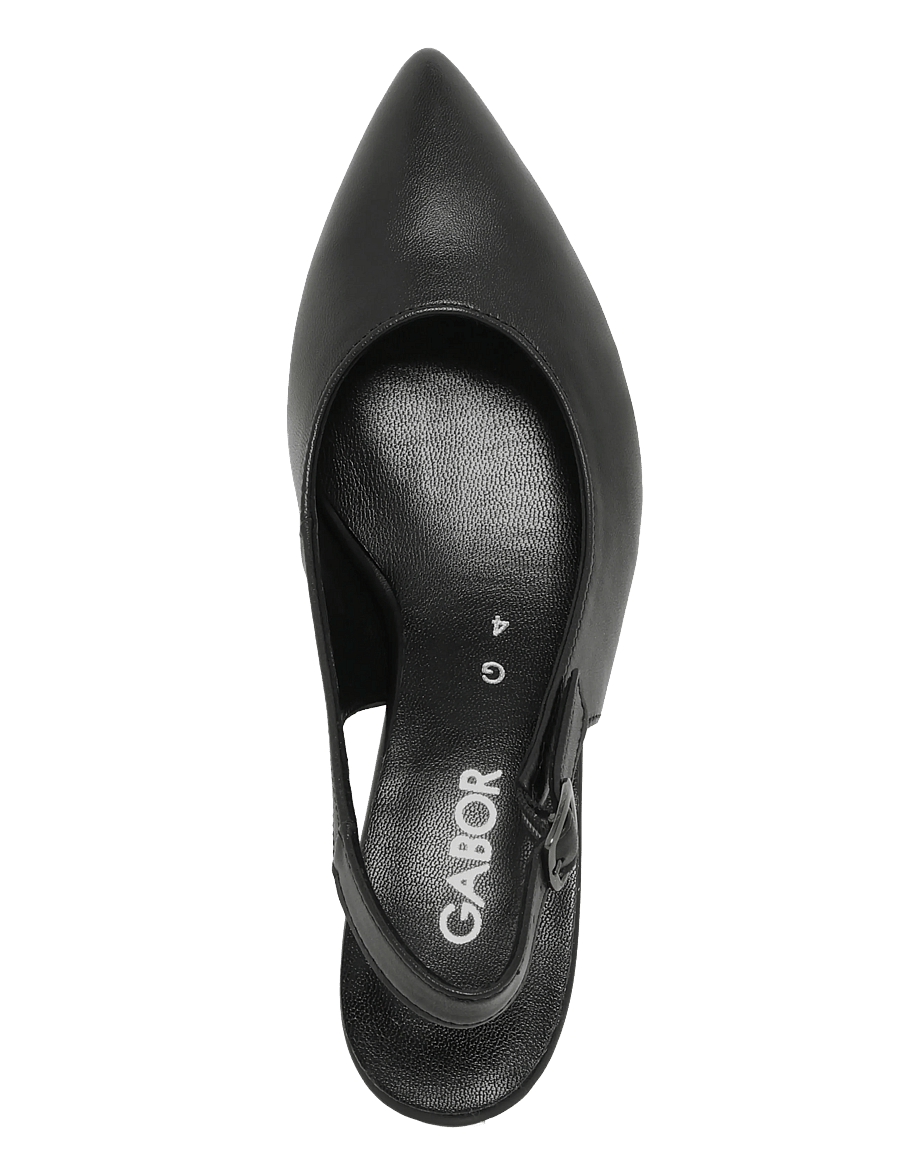 Gabor - Slingback - kontsaga slingback-kingad - black - 3