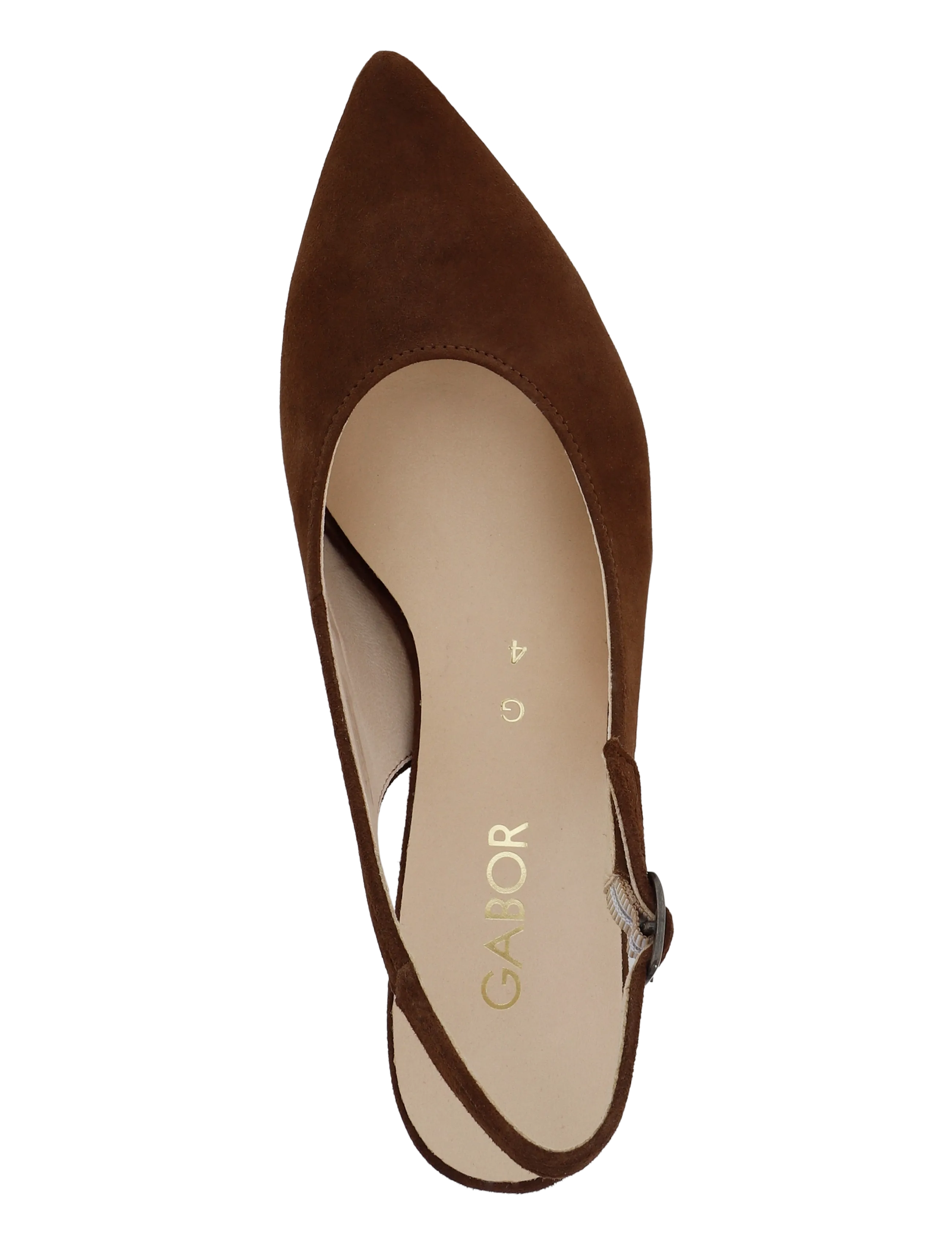 Gabor - Slingback - heeled slingbacks - brown - 3