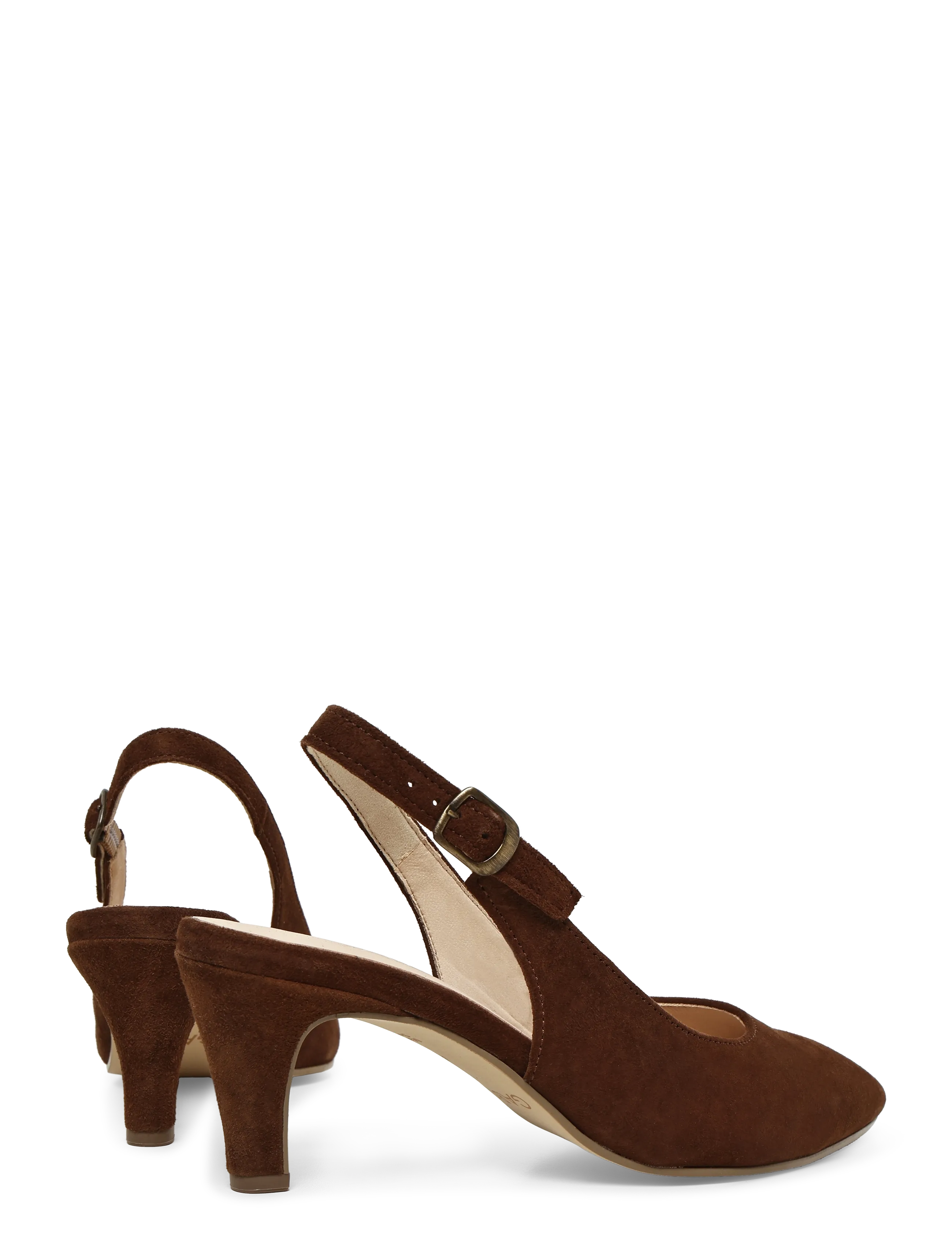 Gabor - Slingback - heeled slingbacks - brown - 4