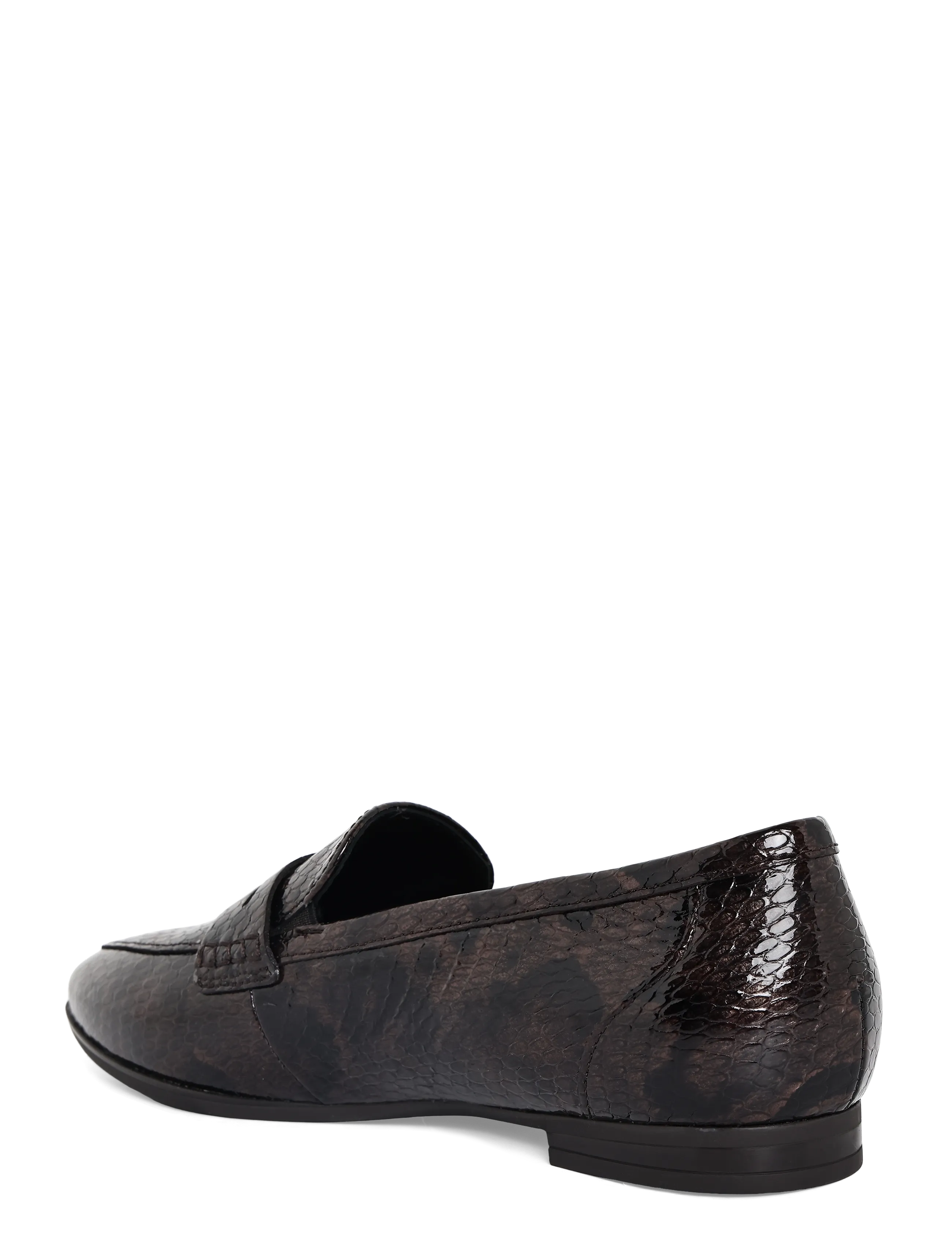 Gabor - Loafer - fashion trends - dark brown snake - 1