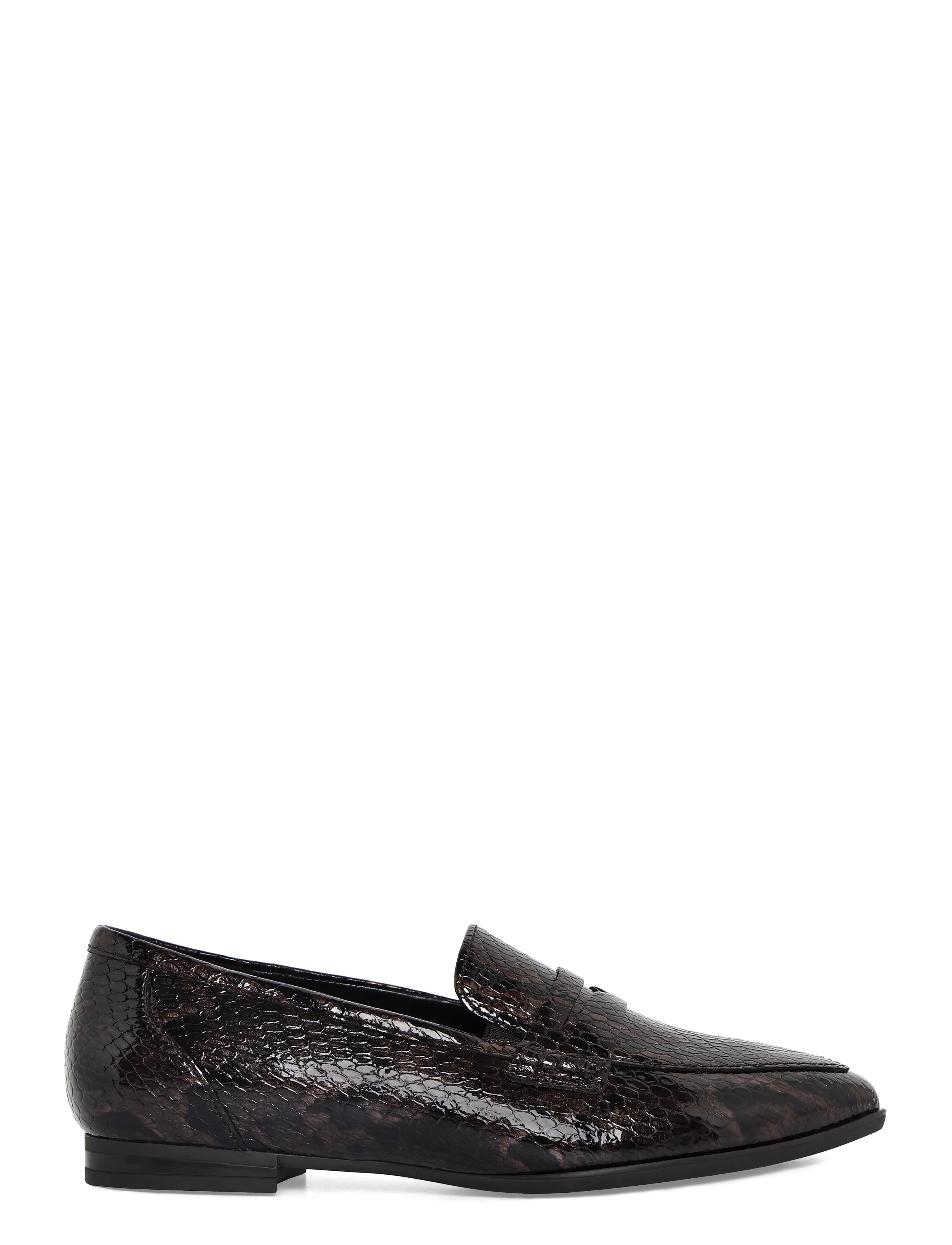 Gabor - Loafer - fashion trends - dark brown snake - 3