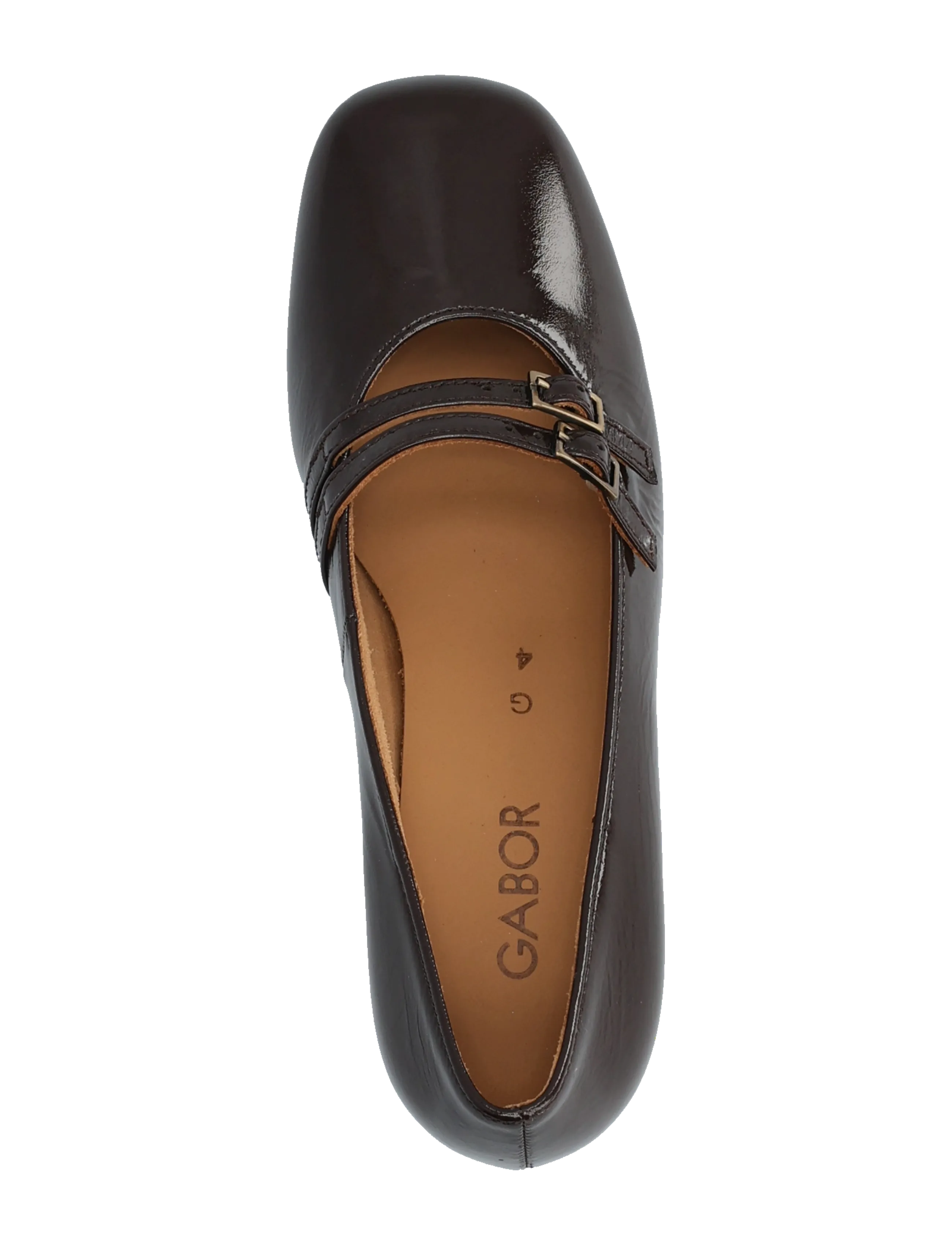 Gabor - Strap pumps - kontsakingad - dark brown - 3