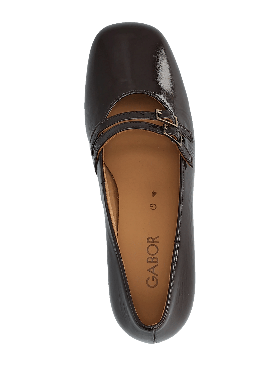 Gabor - Strap pumps - kontsakingad - dark brown - 3