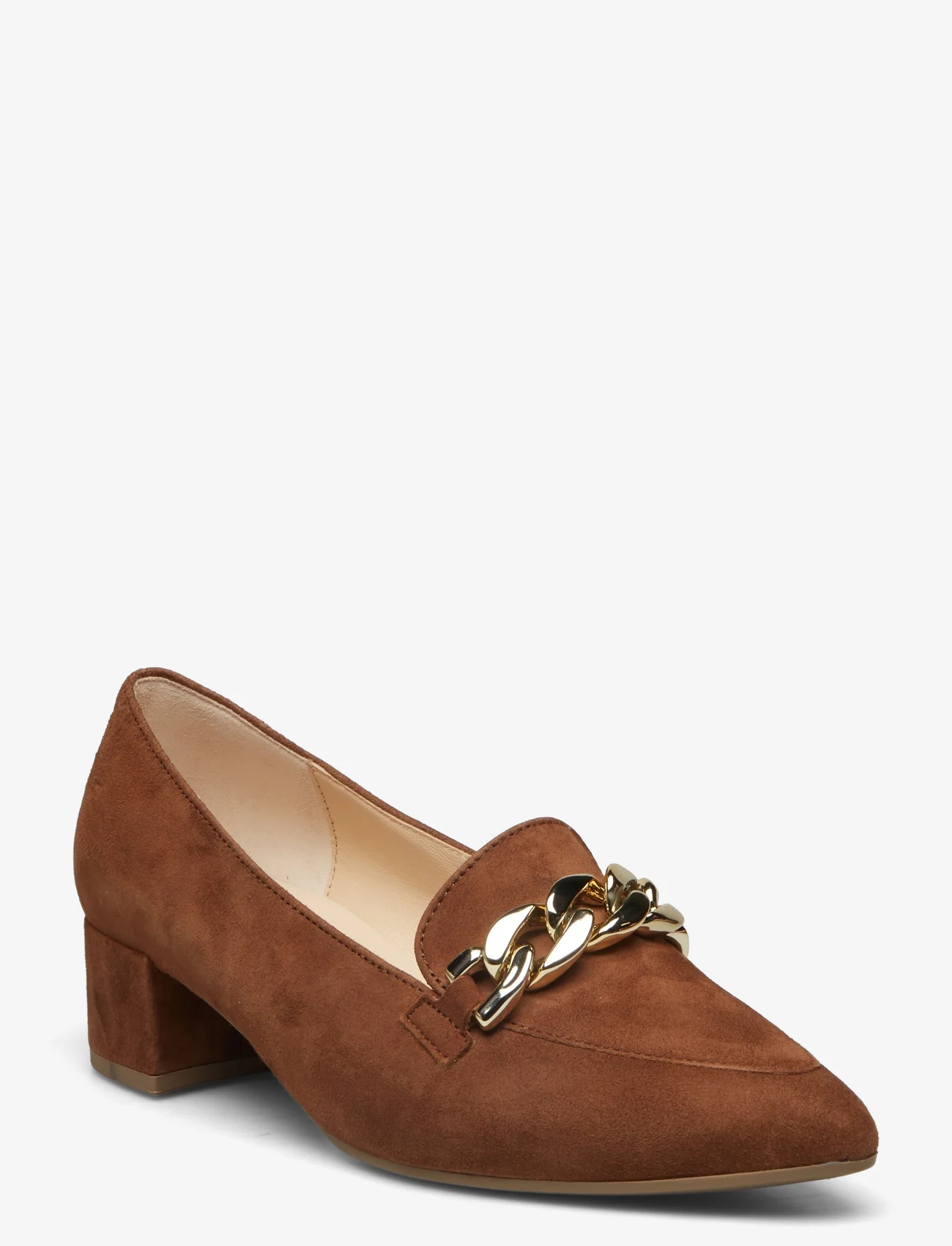 Gabor - Loafer pumps - heeled loafers - brown - 0