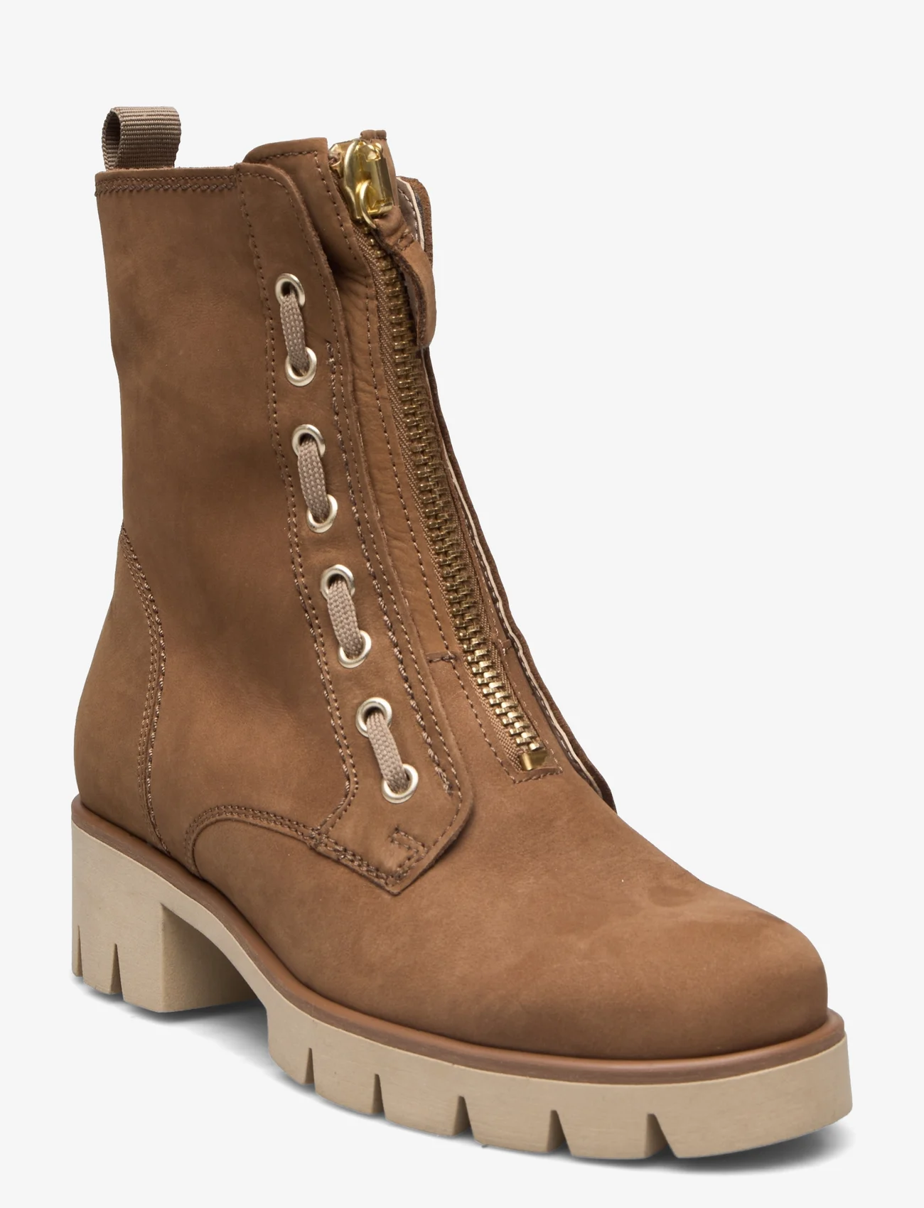 Gabor - Ankle boot - flate ankelstøvletter - brown - 0