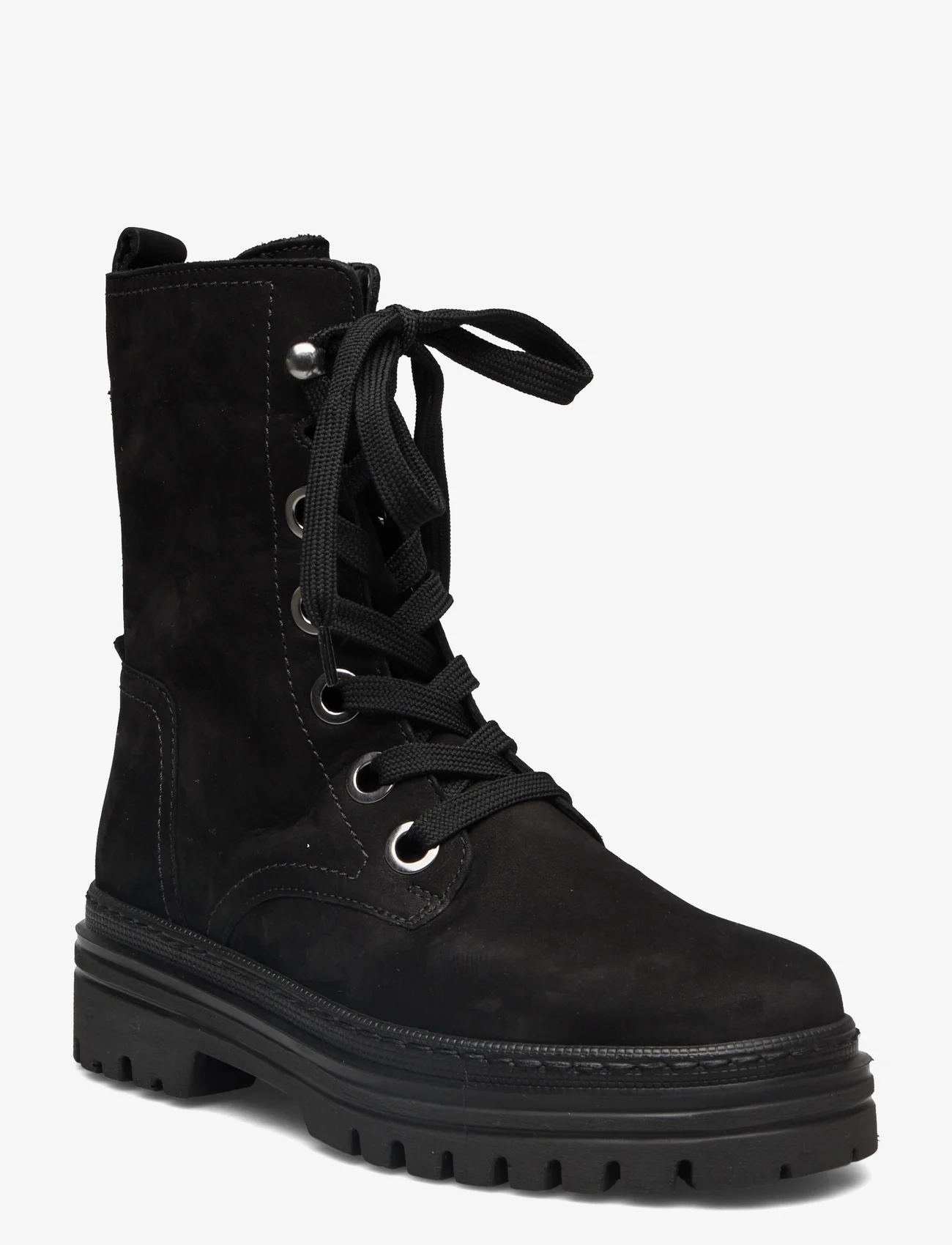 Gabor - Laced ankle boot - snørestøvler - black - 0