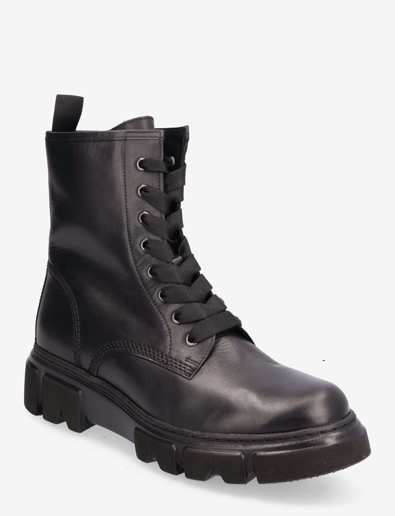 Gabor - Ankle boot - buty sznurowane - black - 0