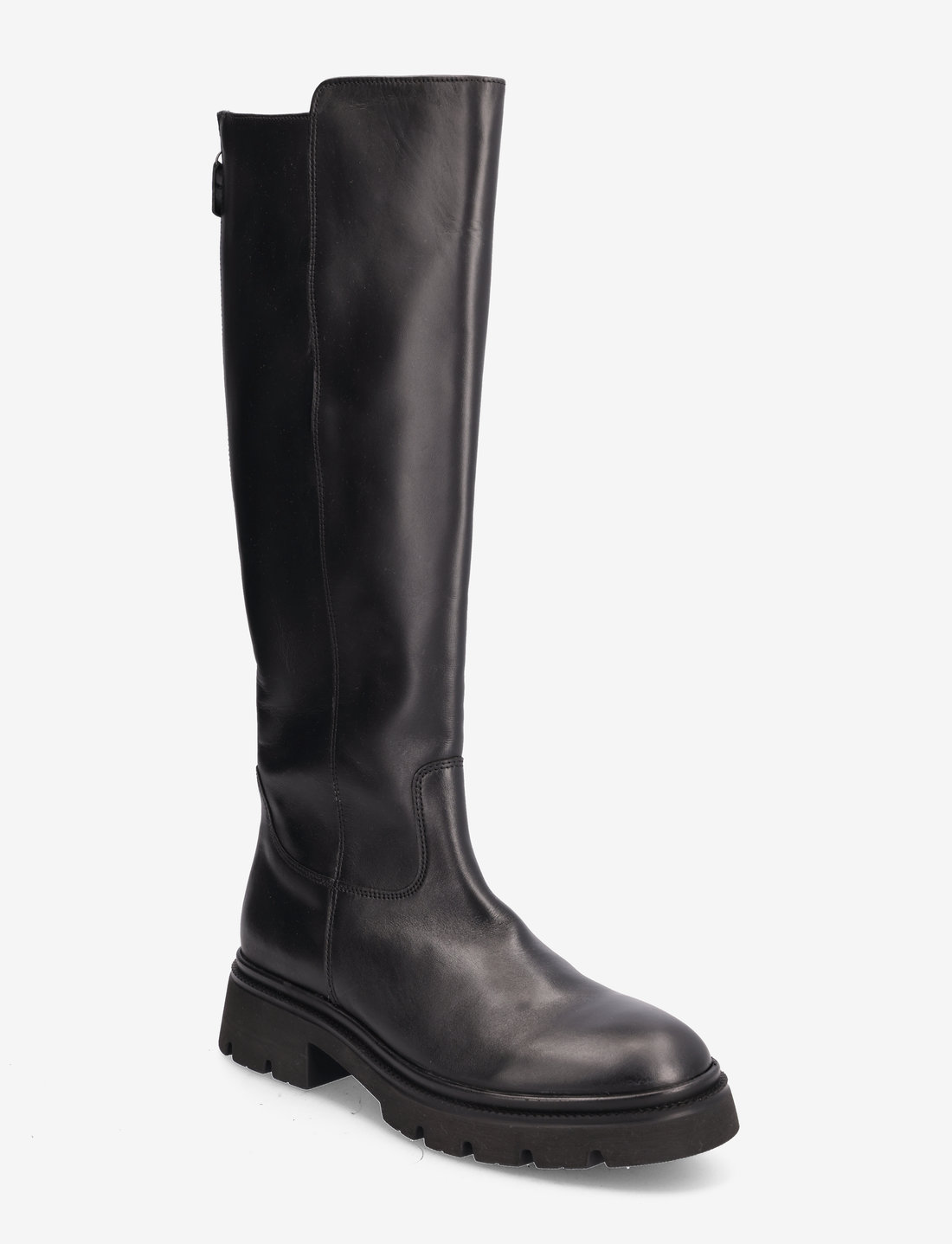 Gabor black leather 2025 knee high boots