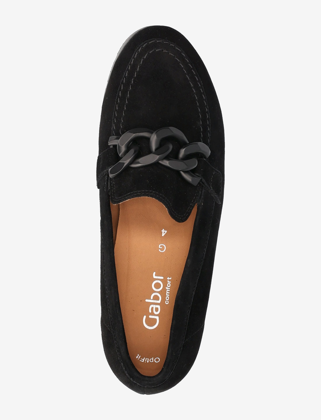 Gabor black loafers hotsell
