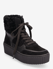Gabor - Sneaker ankle boot - snørestøvler - black - 0