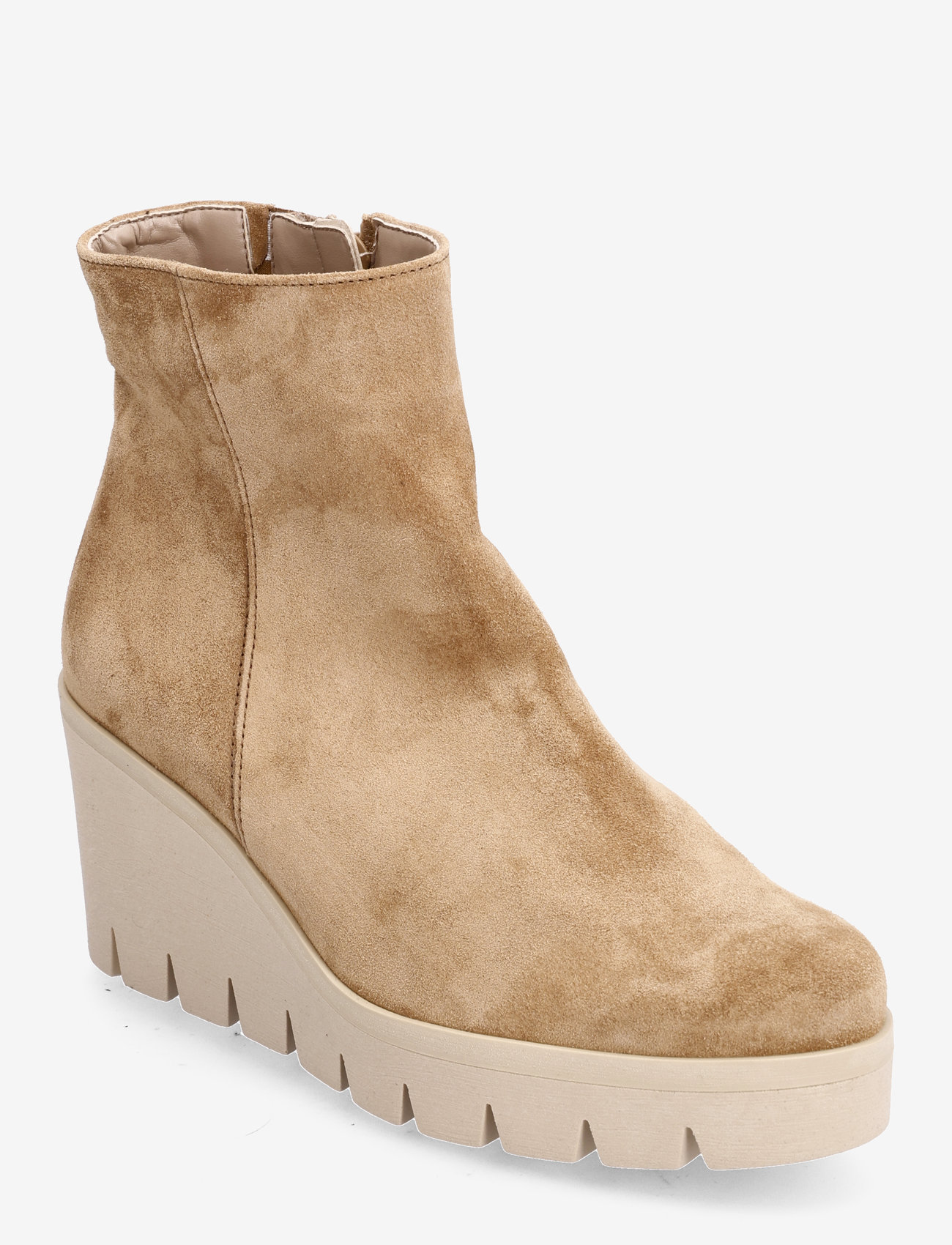 Gabor - Wedge ankle boot - høj hæl - brown - 0