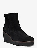 Wedge ankle boot - BLACK