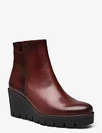 Wedge ankle boot - BROWN