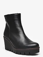 Wedge ankle boot - BLACK
