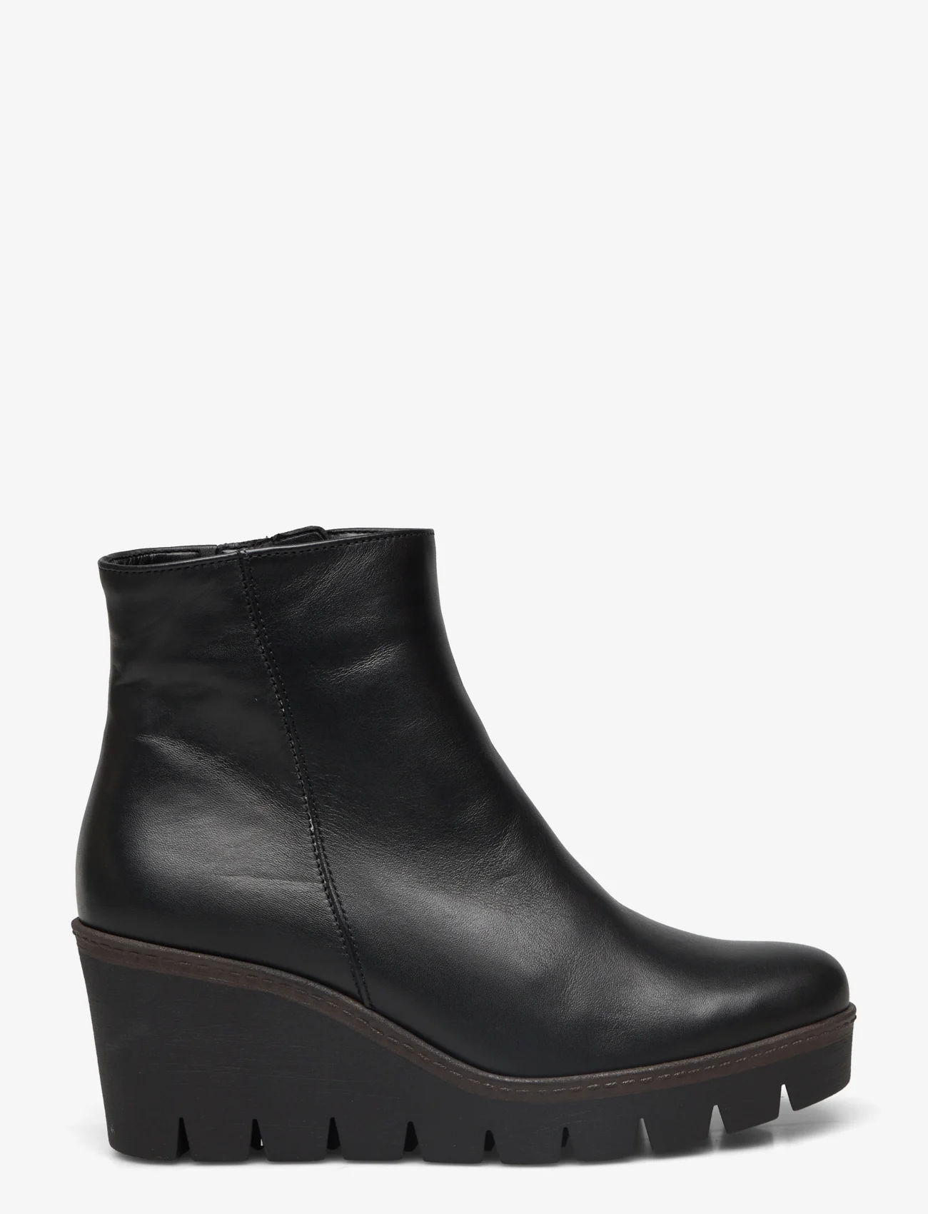 Gabor - Wedge ankle boot - hohe absätze - black - 1
