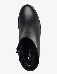 Gabor - Wedge ankle boot - høj hæl - black - 3