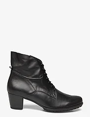 Gabor - Laced ankle boot - hohe absätze - black - 1