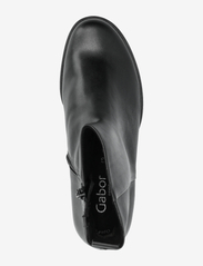 Gabor - Ankle boot - augsts papēdis - black - 3
