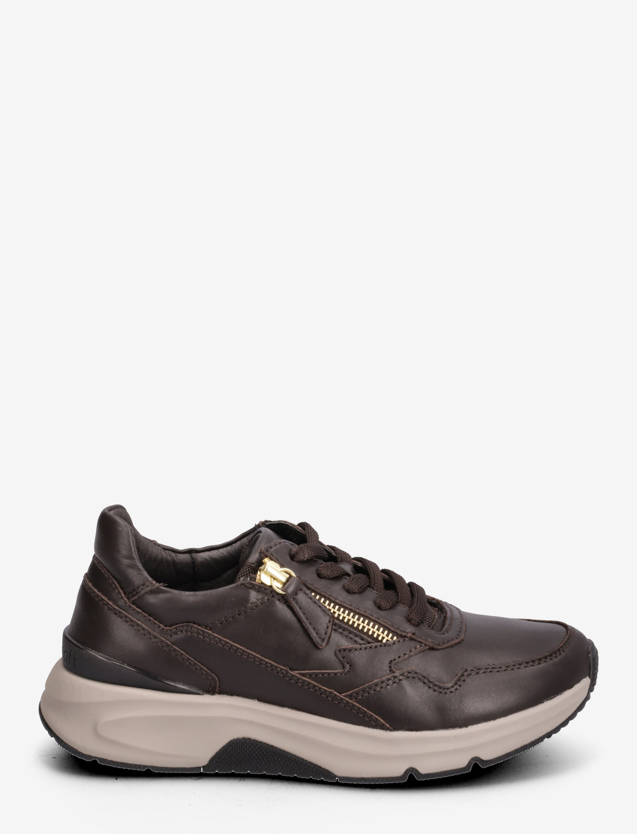 Gabor - rollingsoft sneaker - lage sneakers - brown - 1