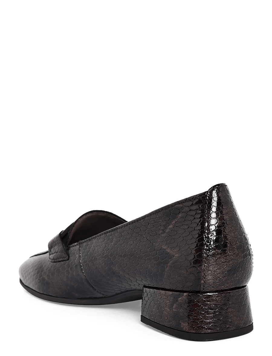 Gabor - Loafer - moetrendid - dark brown snake - 1