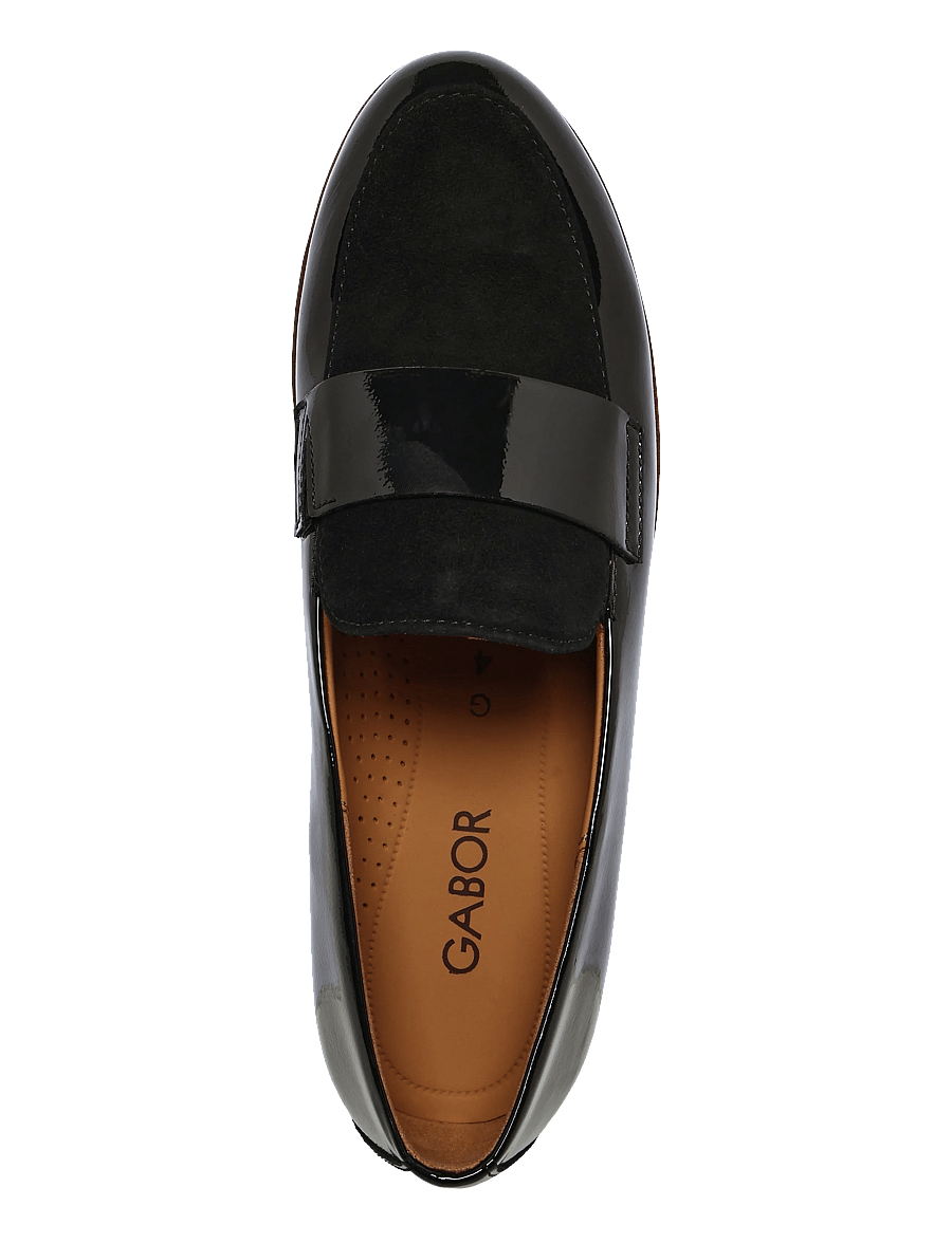 Gabor - Loafer - mados tendencijos - black - 2