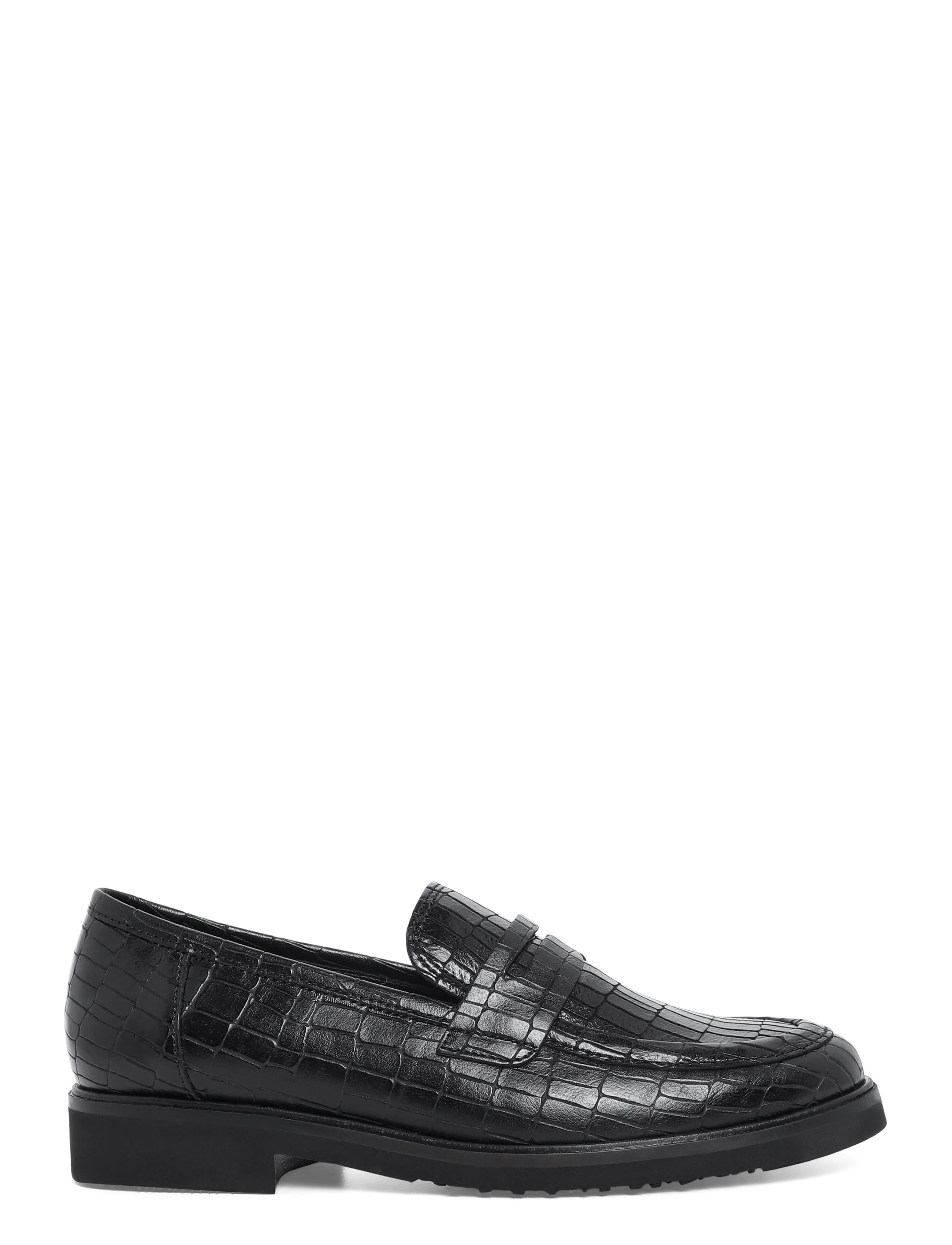 Gabor - Loafer - mode trends - black croco - 3
