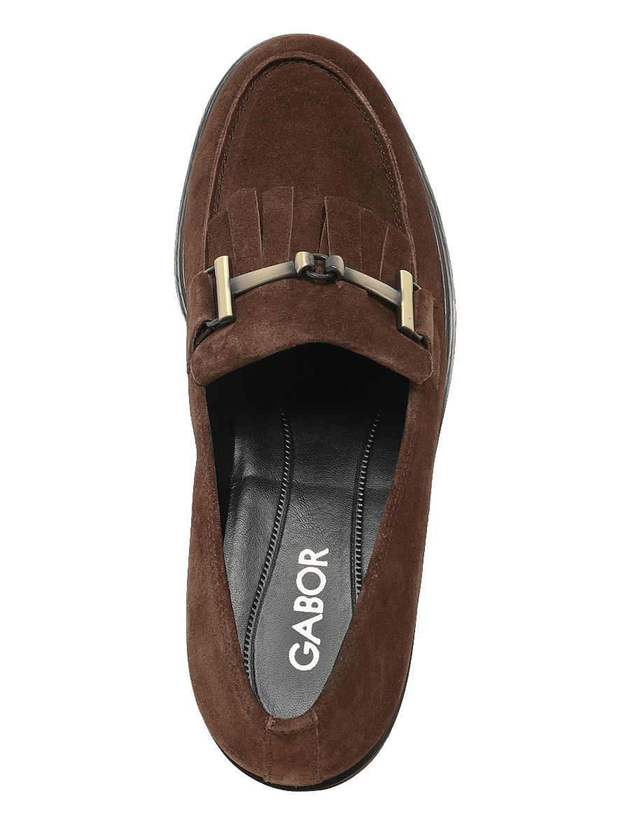 Gabor - Loafer - mados tendencijos - brown - 2