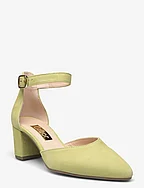Ankle-strap pumps - LIME GREEN