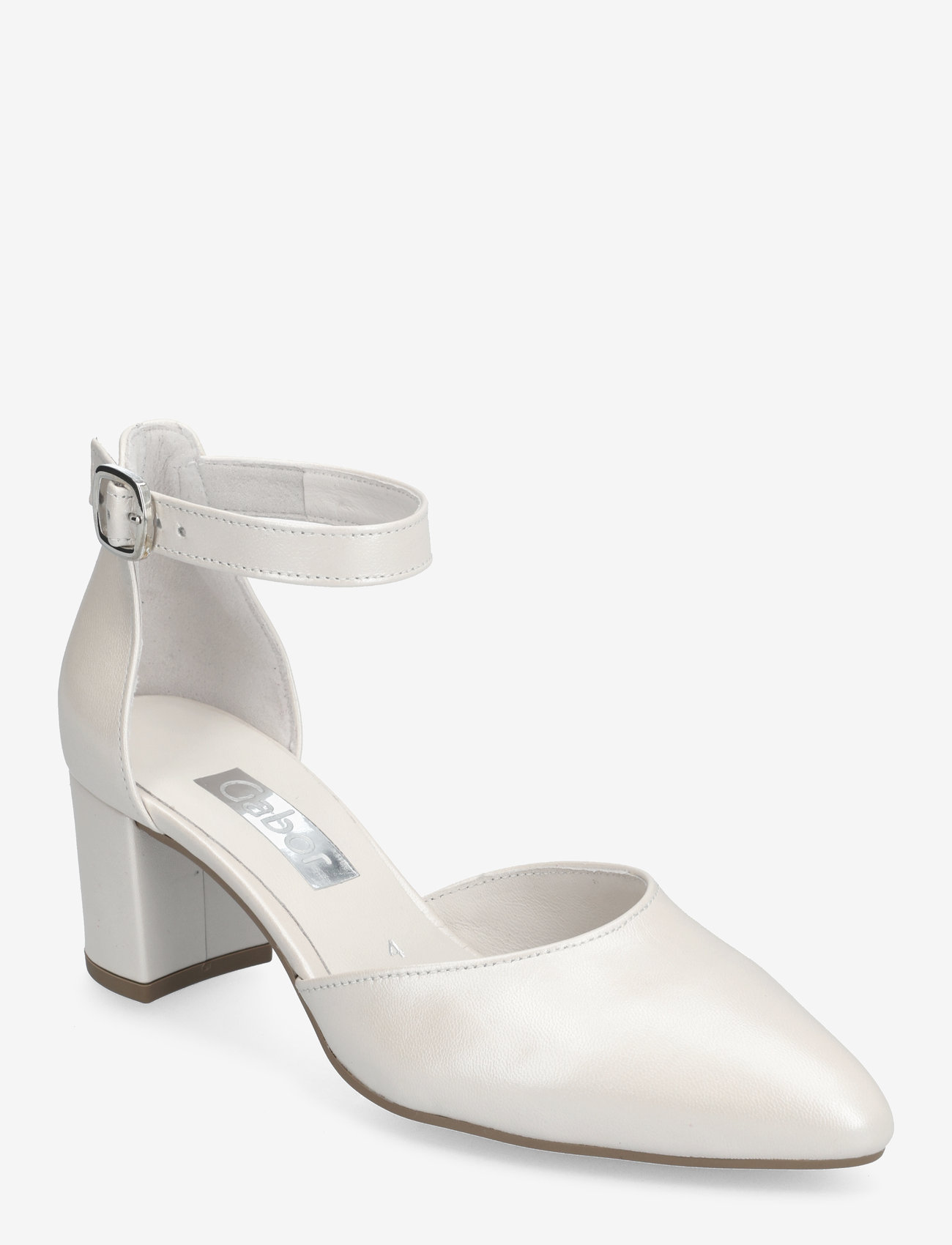 Gabor - Ankle-strap pumps - pearl white - 0