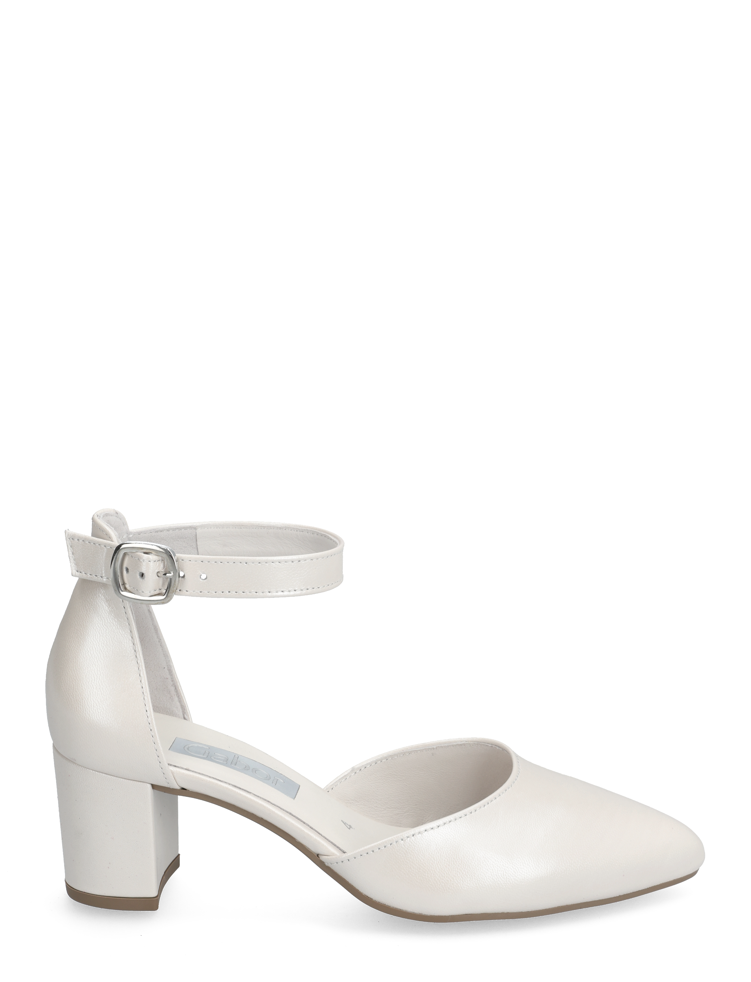 Gabor - Ankle-strap pumps - pearl white - 1