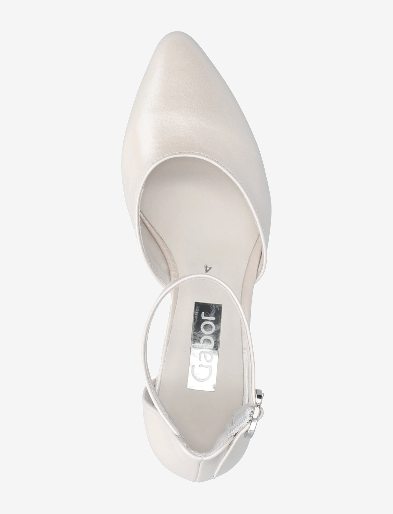 Gabor - Ankle-strap pumps - pearl white - 3