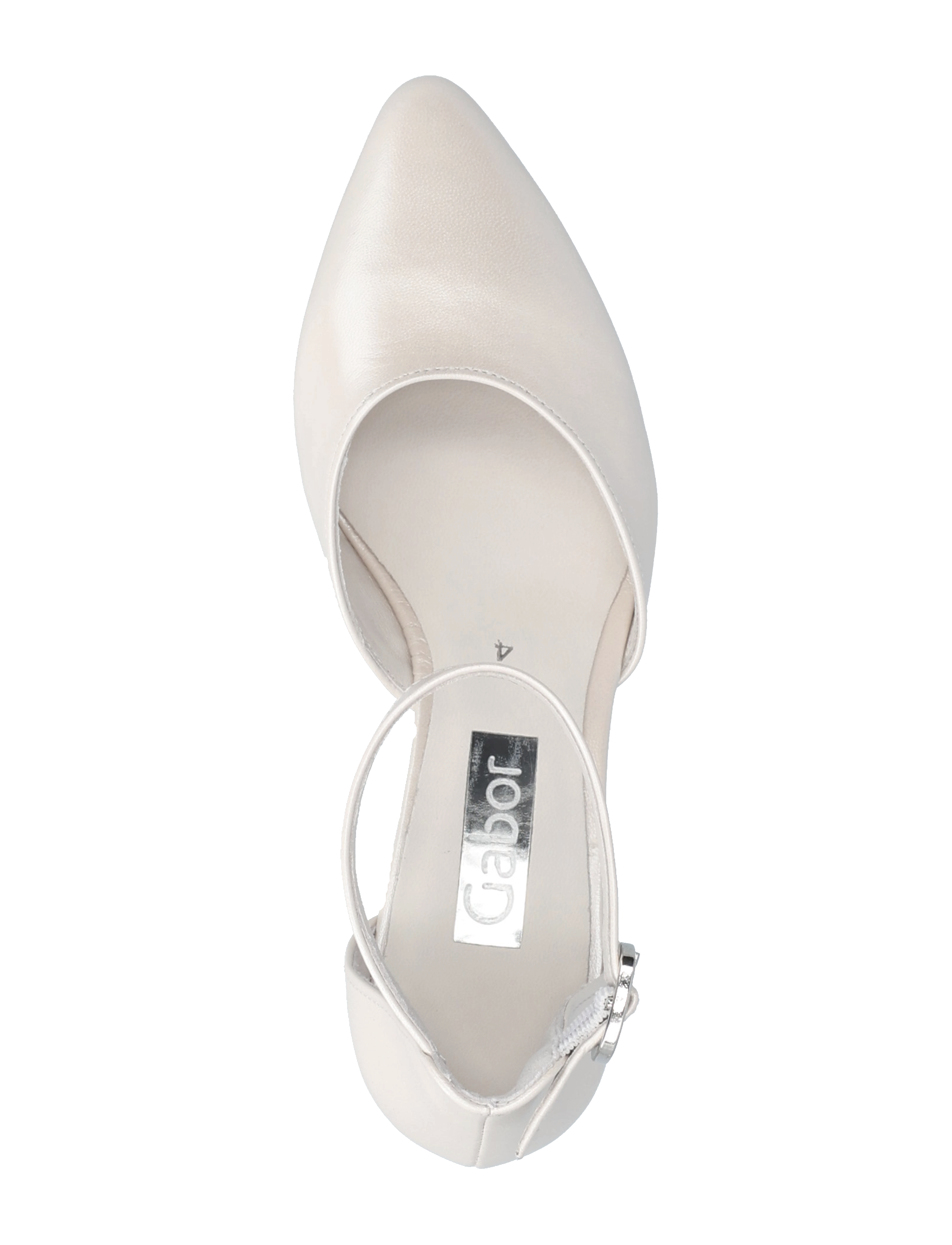 Gabor - Ankle-strap pumps - pearl white - 3